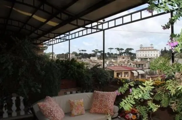 Romantic Çatı Katı (Loft), Teras