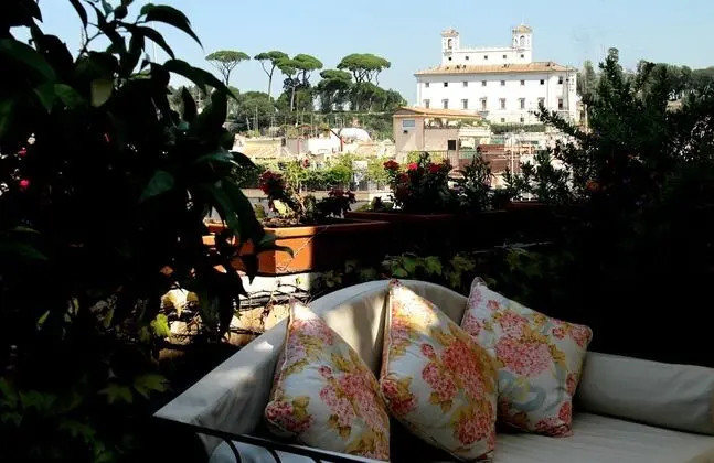 Romantic Çatı Katı (Loft), Teras