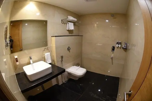 Deluxe Tek Büyük Yataklı Oda, 1 Çift Kişilik Yatak, Şehir Manzaralı