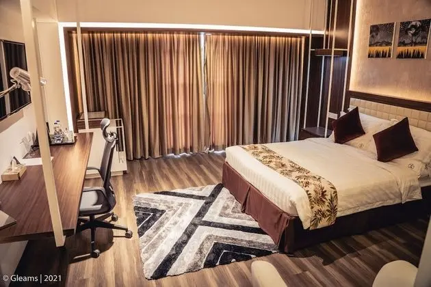 Deluxe Tek Kişilik Oda, 1 Büyük (Queen) Boy Yatak, Sigara İçilmez, Şehir Manzaralı