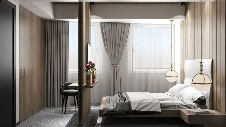 Deluxe Tek Büyük Yataklı Oda, 1 Büyük (Queen) Boy Yatak, Sigara İçilebilir