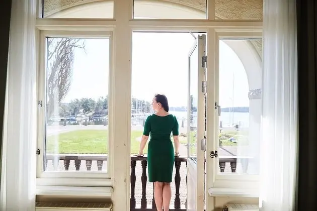 Executive family with seaview