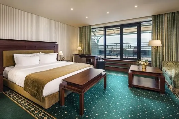 Panorama room on the top floor with a terrace