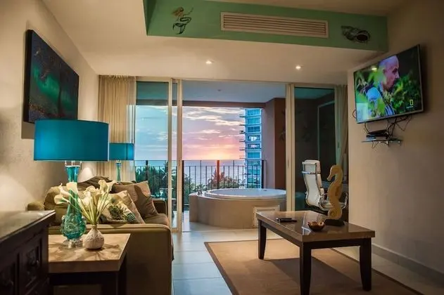 Luxury Apart Daire, 1 Büyük (Queen) Boy Yatak, Okyanus Manzaralı
