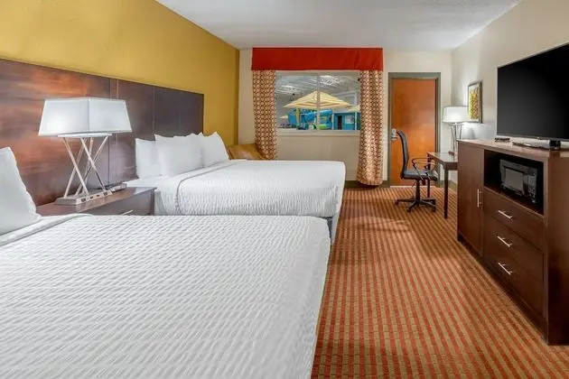 Standard Oda, 2 Büyük (Queen) Boy Yatak, Havuz Manzaralı