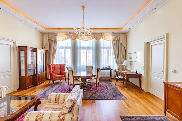 Presidential Süit, 1 Büyük (Queen) Boy Yatak, Balkon, Şehir Manzaralı