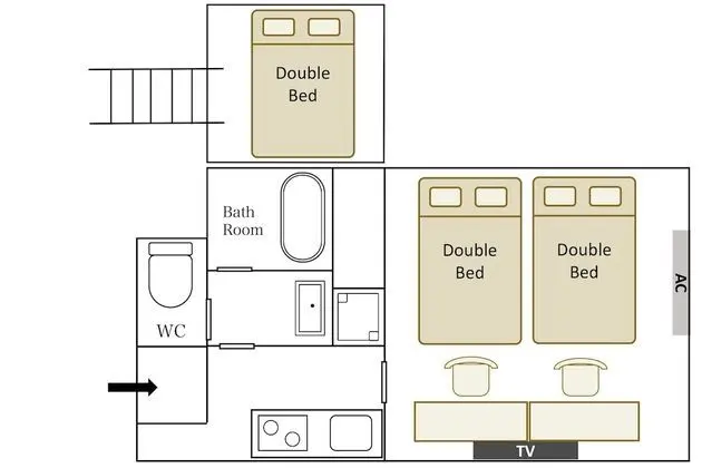 Basic Apart Daire, Birden Çok Yatak