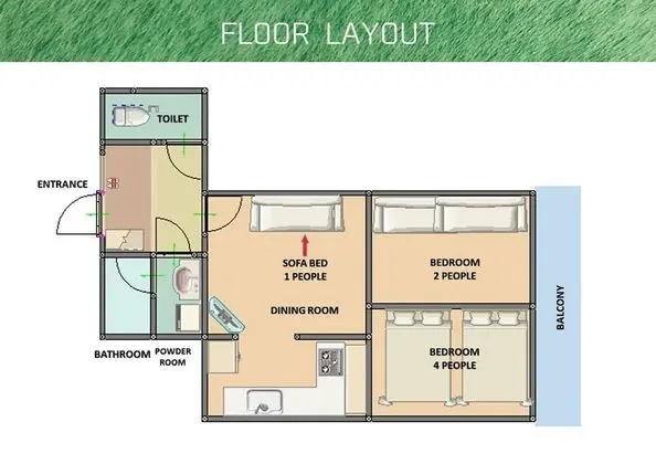 Apart Daire (Private Room)
