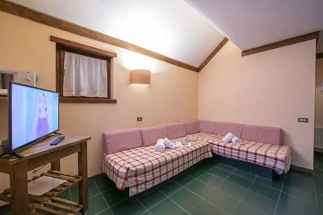 Family Stüdyo, 2 Tek Kişilik Yatak, Dağ Yamacı (Grange Hike & Ski - 14D Sestriere)