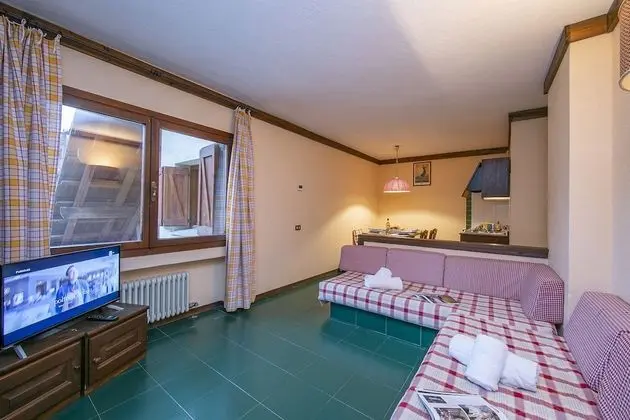 Family Apart Daire, Birden Çok Yatak, Dağ Yamacı (Grange Hike & Ski - 15D Sestriere)