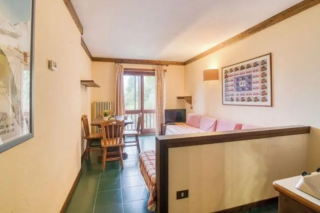 Family Stüdyo, Birden Çok Yatak, Dağ Yamacı (Grange Hike & Ski - 17C Sestriere)