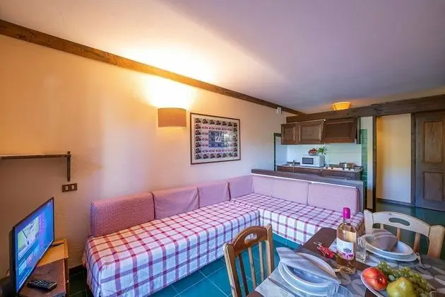 Family Stüdyo, Birden Çok Yatak, Dağ Yamacı (Grange Hike & Ski - 3C Sestriere)