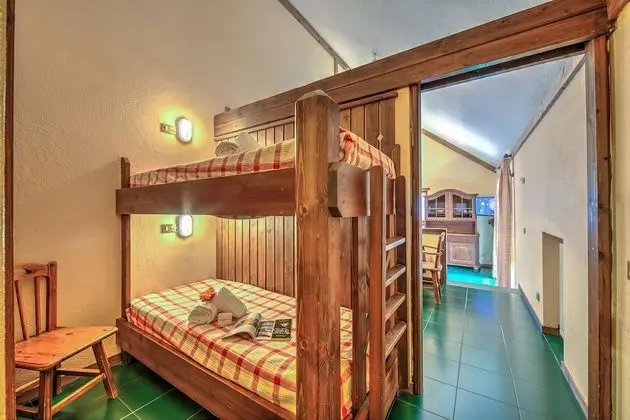 Family Stüdyo, Birden Çok Yatak, Dağ Yamacı (Grange Hike & Ski - 40D Sestriere)