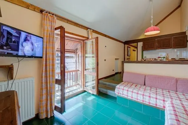 Family Stüdyo, Birden Çok Yatak, Dağ Yamacı (Grange Hike & Ski - 40D Sestriere)