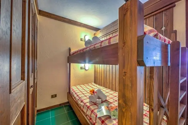 Family Stüdyo, Birden Çok Yatak, Dağ Yamacı (Grange Hike & Ski - 43D Sestriere)