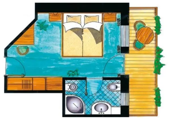 Tek Büyük Yataklı Oda, Balkon