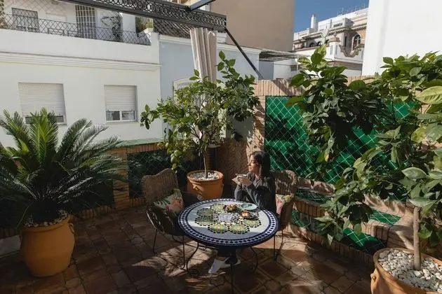 Premier Tek Büyük Yataklı Oda, Teras