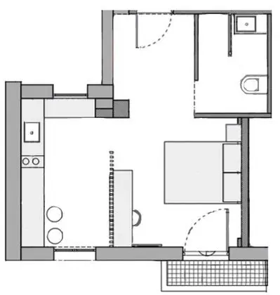 Apartment 4 With Private Balcony
