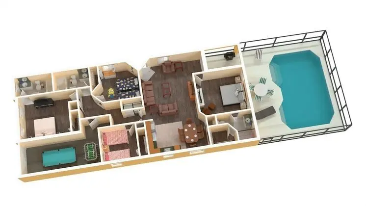 Ev (Great Community, amazing private pool)