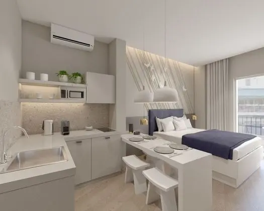 City Apart Daire, 1 Büyük (Queen) Boy Yatak, Sigara İçilmez