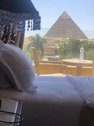 Double or Twin Room with Balcony and Pyramids View