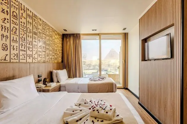 Double or Twin Room with Pyramids View