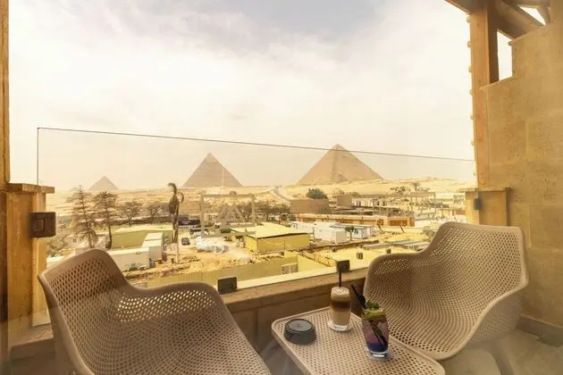 Double or Twin Room with Pyramids View