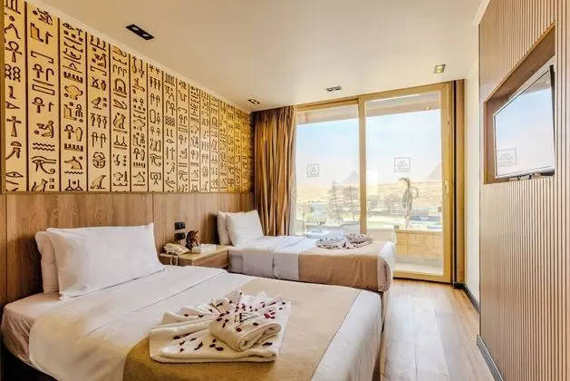 Double or Twin Room with Pyramids View