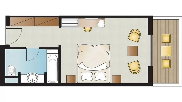 Double Room, Garden View