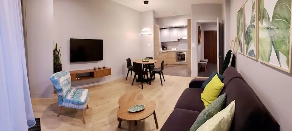Apart Daire, 2 Yatak Odası, Küvet (Tree - Koscielna 33)