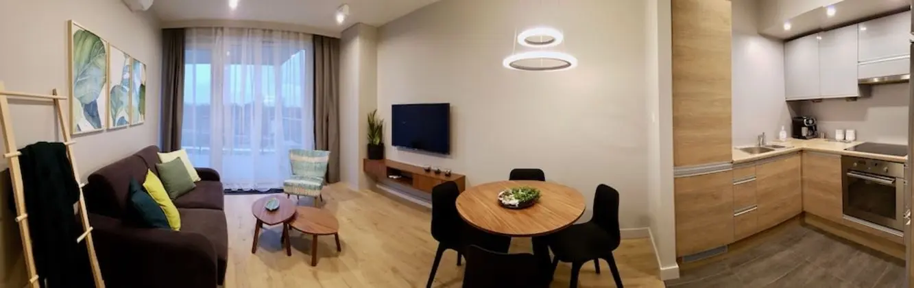 Apart Daire, 2 Yatak Odası, Küvet (Tree - Koscielna 33)