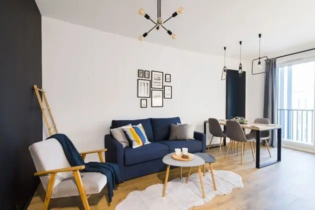 Apart Daire, 2 Yatak Odası (Zebra - Koscielna 17)