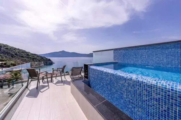 Özel Havuzlu Deluxe Oda, Deniz Manzaralı, Havuzlu