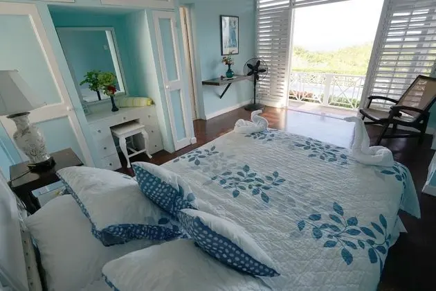 Superior Tek Büyük Yataklı Oda, Birden Çok Yatak, Balkon, Deniz Manzaralı (Potoo)