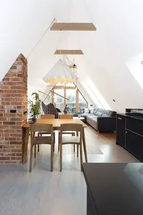 Design Apart Daire, 1 Yatak Odası, Balkon, Dağ Manzaralı (12)