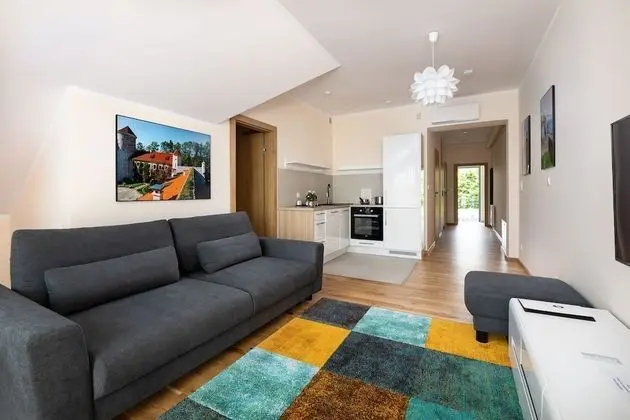 Deluxe Apart Daire, Teras