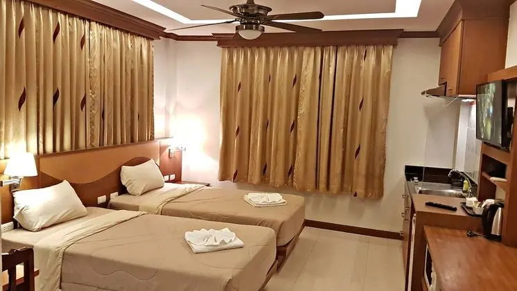 Deluxe İki Ayrı Yataklı Oda, 2 Tek Kişilik Yatak, Küçük Mutfak
