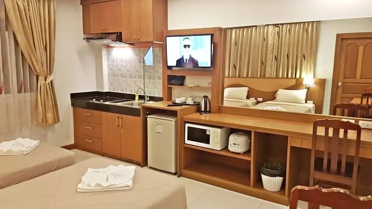 Deluxe İki Ayrı Yataklı Oda, 2 Tek Kişilik Yatak, Küçük Mutfak