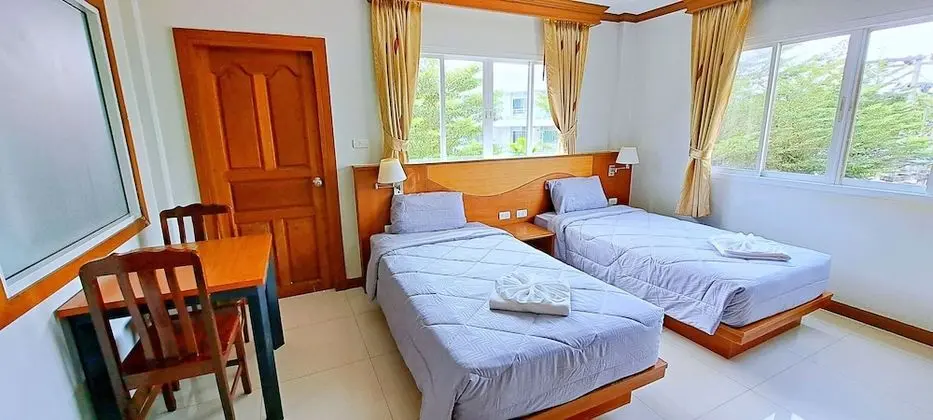 Deluxe İki Ayrı Yataklı Oda, 2 Tek Kişilik Yatak, Küçük Mutfak