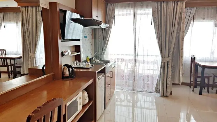 Deluxe İki Ayrı Yataklı Oda, 2 Tek Kişilik Yatak, Küçük Mutfak