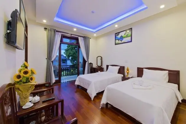 Deluxe İki Ayrı Yataklı Oda, Birden Çok Yatak, Balkon, Havuz Manzaralı