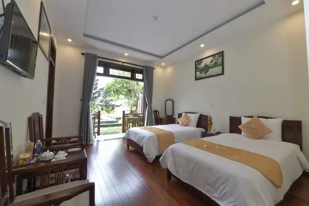 Deluxe İki Ayrı Yataklı Oda, Birden Çok Yatak, Balkon, Havuz Manzaralı