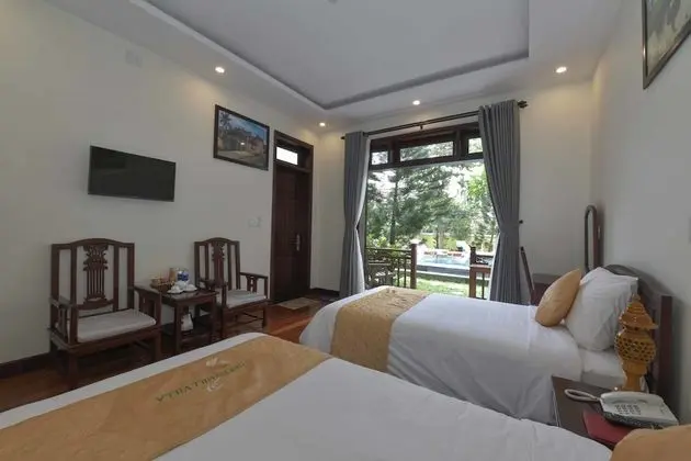 Deluxe İki Ayrı Yataklı Oda, Birden Çok Yatak, Balkon, Havuz Manzaralı