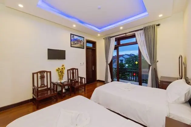 Deluxe İki Ayrı Yataklı Oda, Birden Çok Yatak, Balkon, Havuz Manzaralı