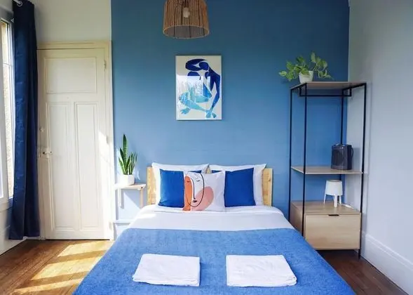 Premium Tek Büyük Yataklı Oda, 1 Çift Kişilik Yatak (Mésange - chambre 1)