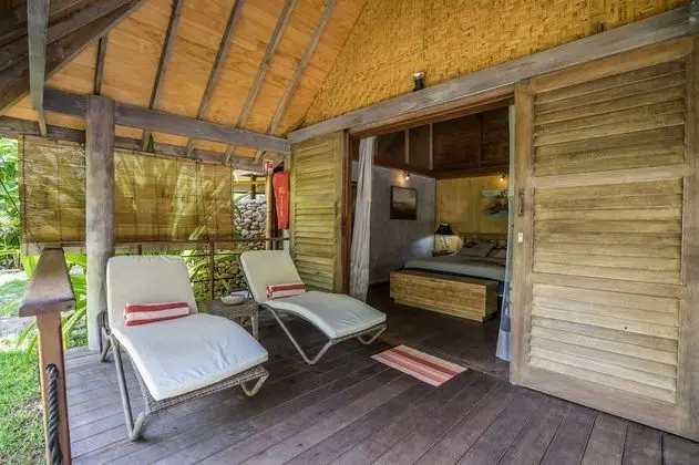 Comfort Bungalov, 1 Büyük (Queen) Boy Yatak, Bahçe Manzaralı