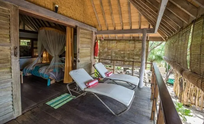 Superior Bungalov, Birden Çok Yatak, Okyanus Manzaralı