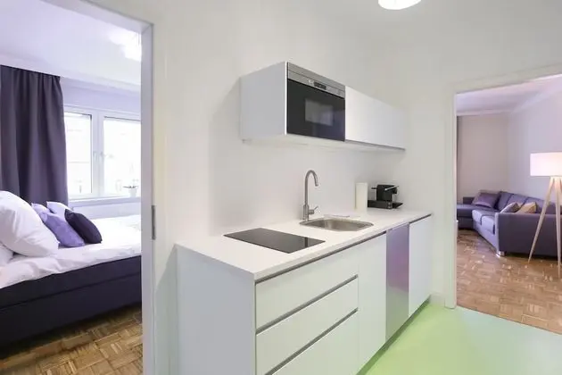 Premium Apart Daire, 1 Yatak Odası, Mutfak