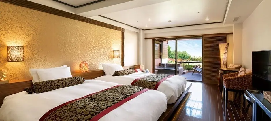 İki Ayrı Yataklı Oda, Sigara İçilmez (with Open-air bath, 36sqm)
