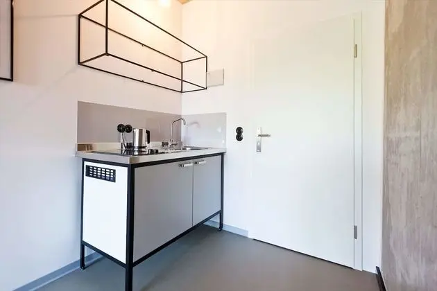 Design Çatı Katı (Loft), 1 En Büyük (King) Boy Yatak, Küçük Mutfak